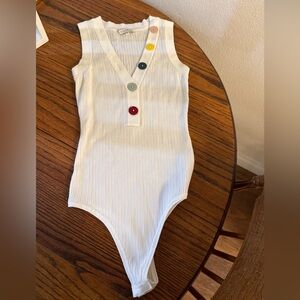 Ronny Kobo backyard bbq onesie feminine colorful